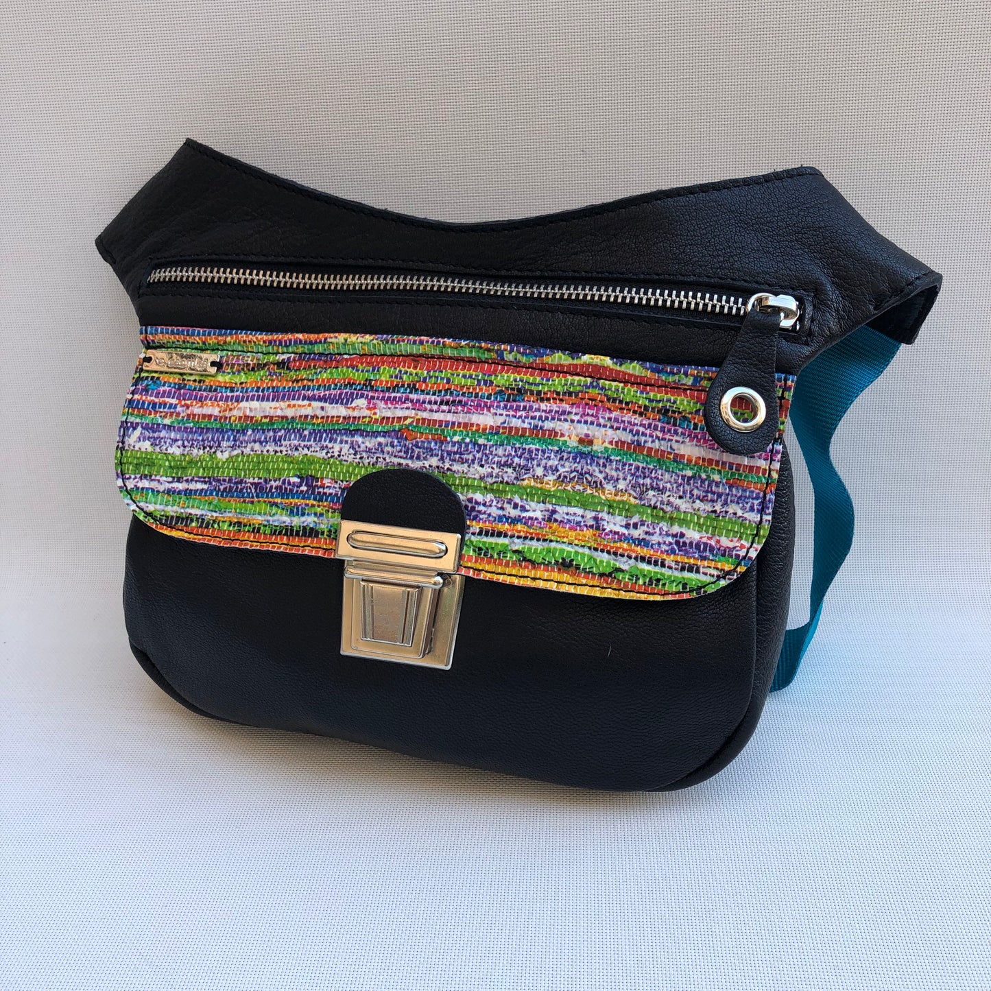 Summer Black & Colors · Piel natural BioCuir® · Pieza Única Núm. 10.101