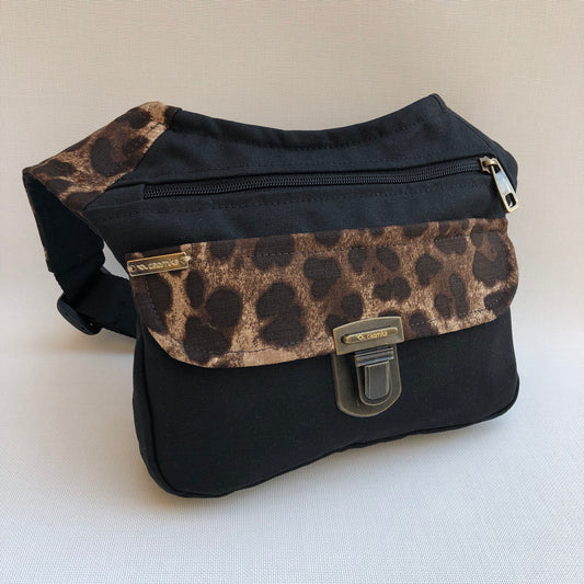 Special Black & Animal Print Unique Piece No. 10846
