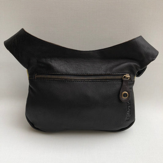 Special Black Plus BioCuir® natural leather Unique Piece No. 10298