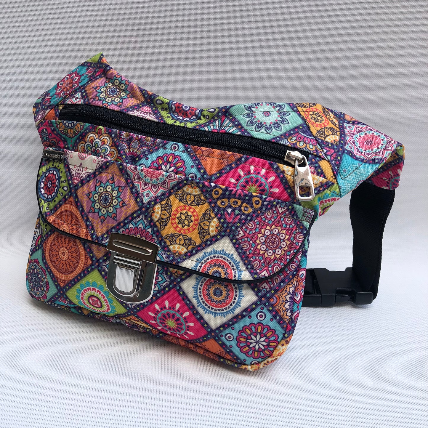 Special Square Mandalas · Impermeable + Bolsillo Trasero · Pieza Única Núm. 10452