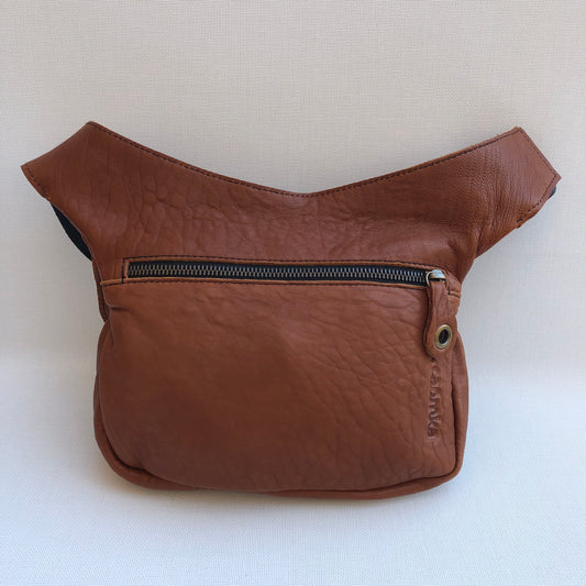 Classic Brown & Old Gold Natural BioCuir® Leather Exclusive Part No. 10701