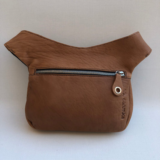 Classic Brown & Silver Natural BioCuir® Leather Exclusive Part No. 10675