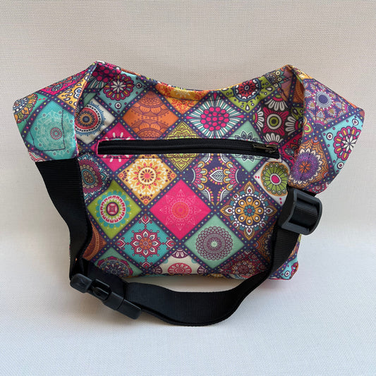 Spezielle quadratische Mandalas · Wasserdicht + Gesäßtasche · Einzelstück Nr. 10476