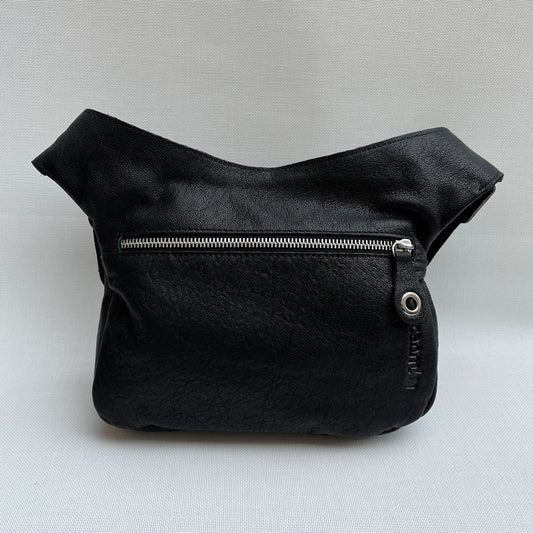 Classic Black & Silver Natural BioCuir® Leather Exclusive Part No. 10537