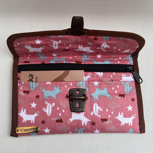 CAOMKA Flat Coin Purse Unique Piece No. 10727