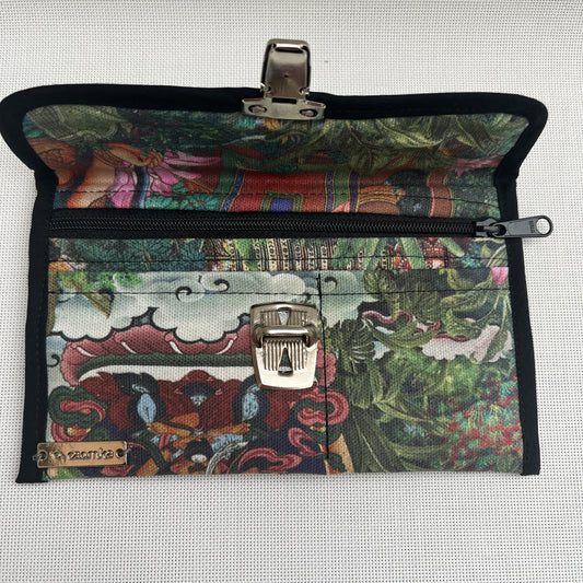 CAOMKA Flat Coin Purse Unique Piece No. 10723