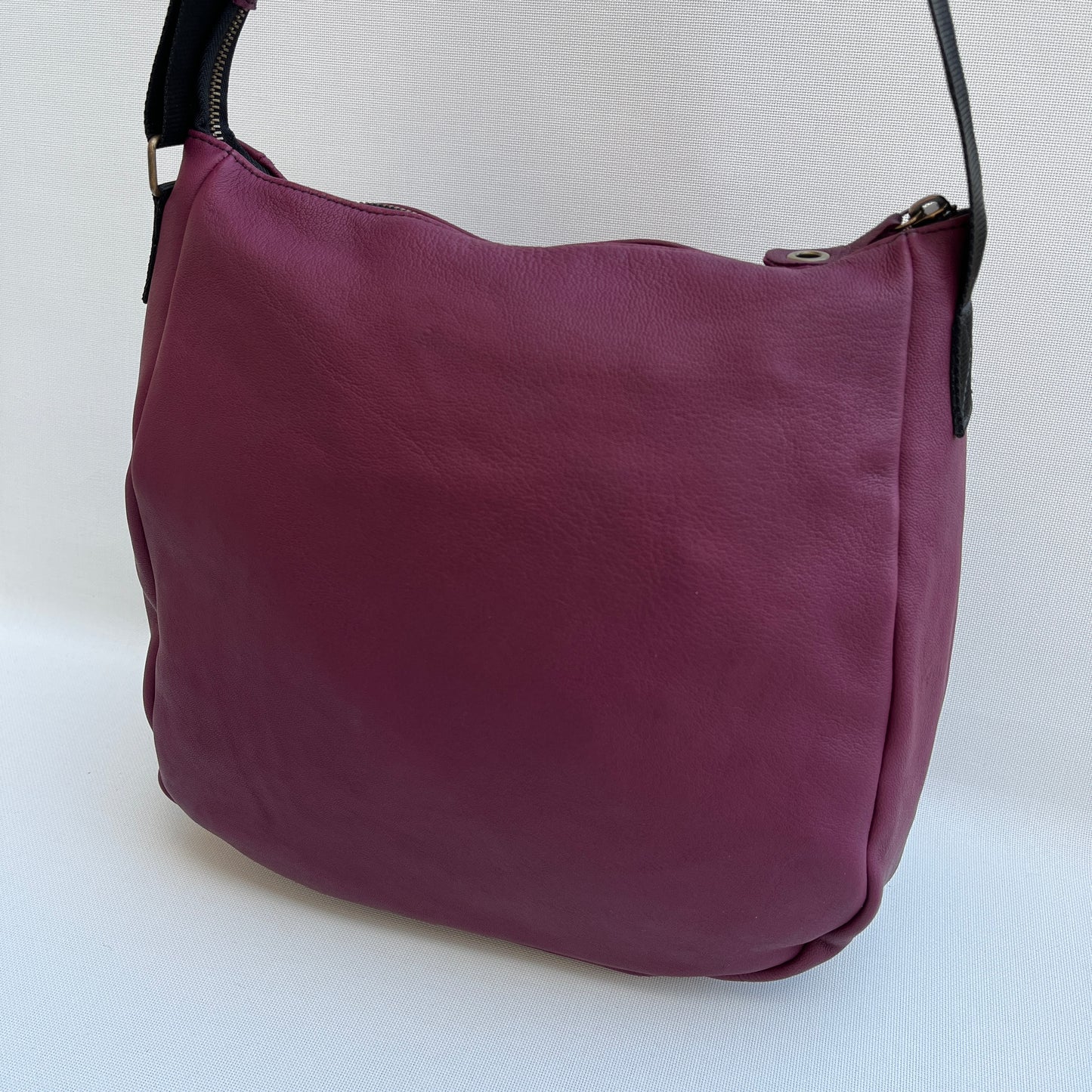 Caomka Tote Bag Special Edition BioCuir® Natural Leather Unique Piece 12045