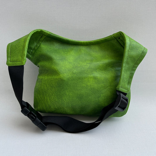 Top Green Vegan Leather Exclusive Piece Nr. 11323
