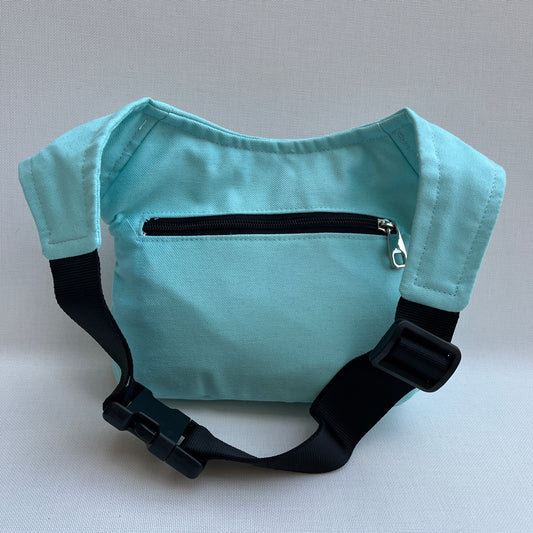 Turquoise & Sage Special + Back pocket Unique Piece No. 12127