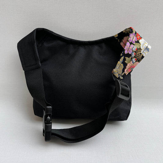 Special Black & Japanese Flowers · Waterproof · Unique Piece No. 11302