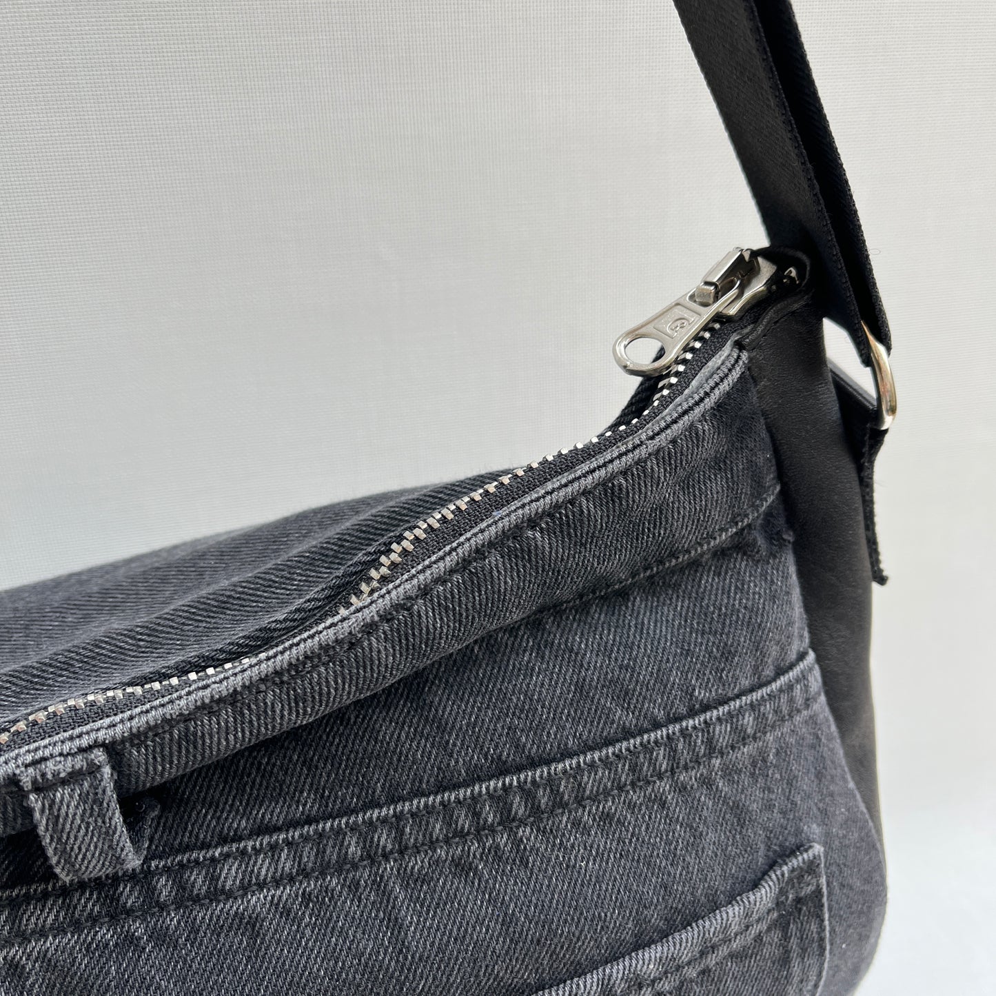 Caomka Tote Bag Special Edition BioCuir® Natural Leather Unique Piece 11341