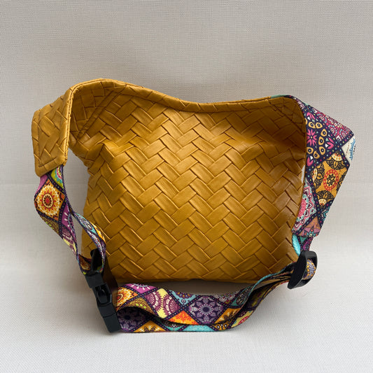 Special Yellow & Mandalas · Vegan Leather · Unique Piece No. 13042