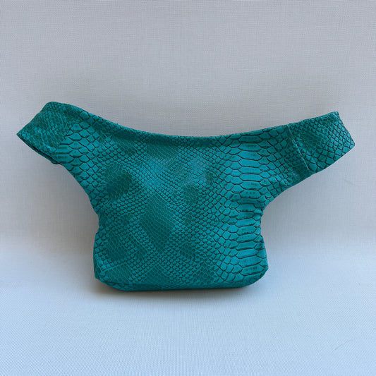 Mini Turquesa & Silver · Polipiel · Pieza Única Núm. 12267