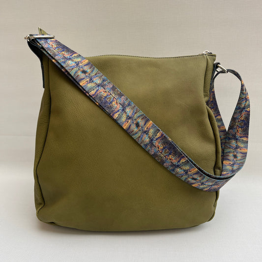 Caomka Tote Bag Special Edition BioCuir® Natural Leather Unique Piece 13031