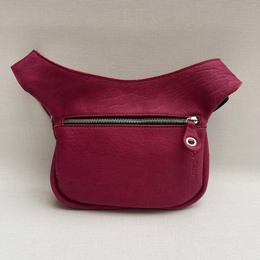 Special Pink Fuchsia Plus BioCuir® natural leather Unique Piece No. 11422
