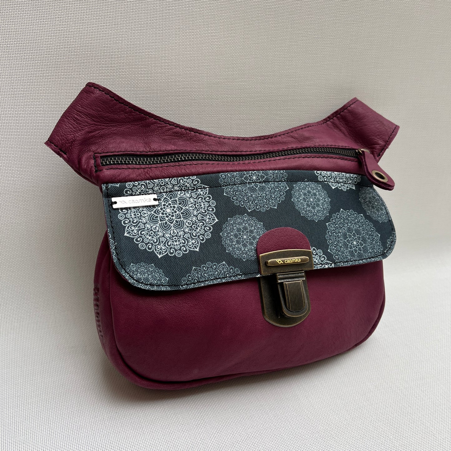Special Bordeaux Plus Natural leather BioCuir® Exclusive Piece No. 11424