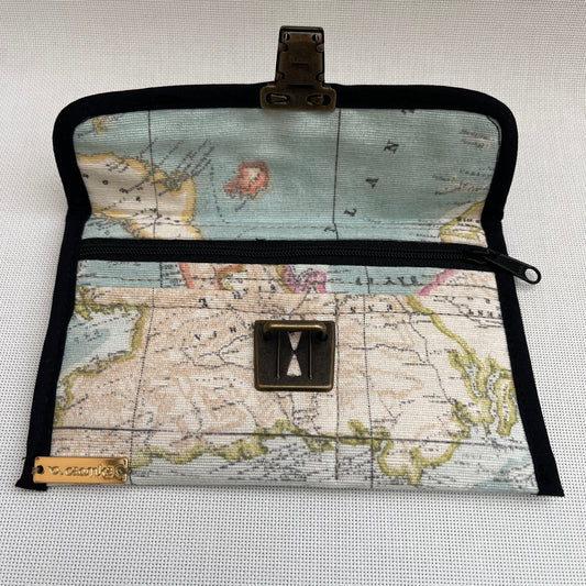 CAOMKA Flat Coin Purse Unique Piece No. 13097