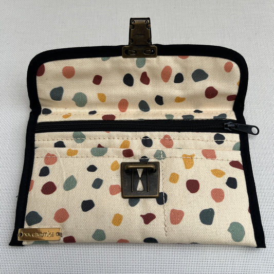 CAOMKA Flat Coin Purse Unique Piece No. 130956