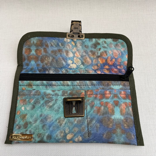 CAOMKA Flat Coin Purse Unique Piece No. 13091