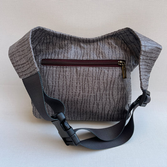 Special Elegant Gray & Dots + Bolsillo trasero · Impermeable · Pieza Única Núm. 13138