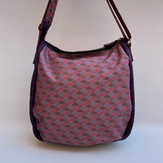Caomka Tote Bag Special Edition BioCuir® Natural Leather Unique Piece 11465