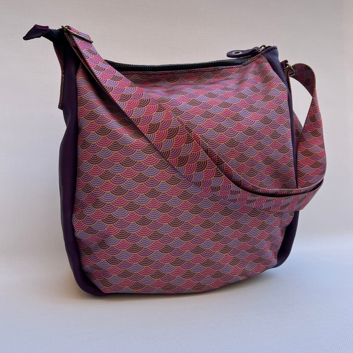 Caomka Tote Bag Special Edition BioCuir® Natural Leather Unique Piece 11465