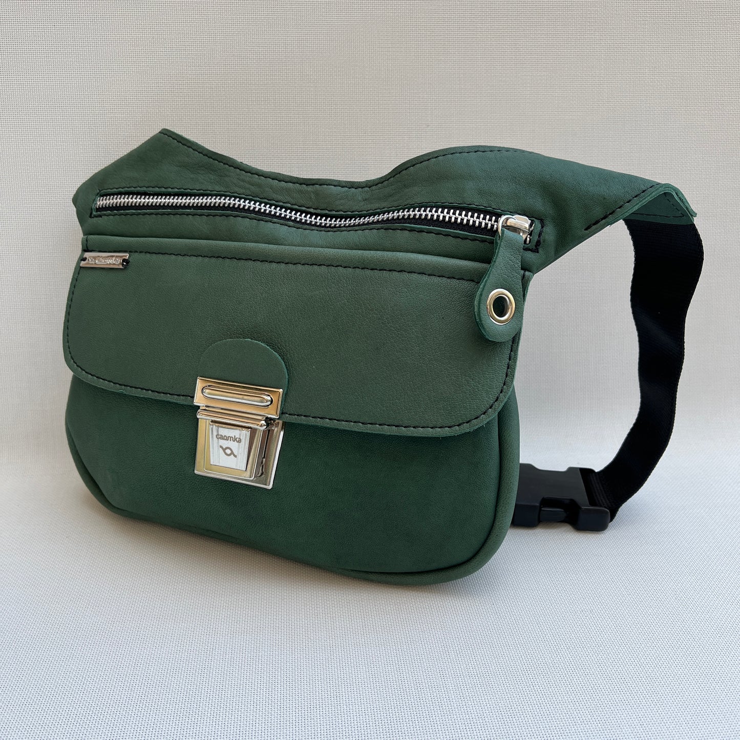 Classic Olive Green Natural BioCuir® Leather Exclusive Part No. 11512