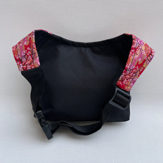 Special Black "Cordura" & Flowers · Waterproof · Unique Piece No. 11566