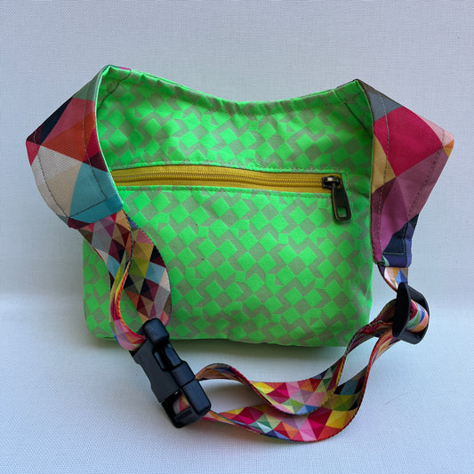 Special Top Green + Back pocket · Waterproof · Unique Piece No. 12419
