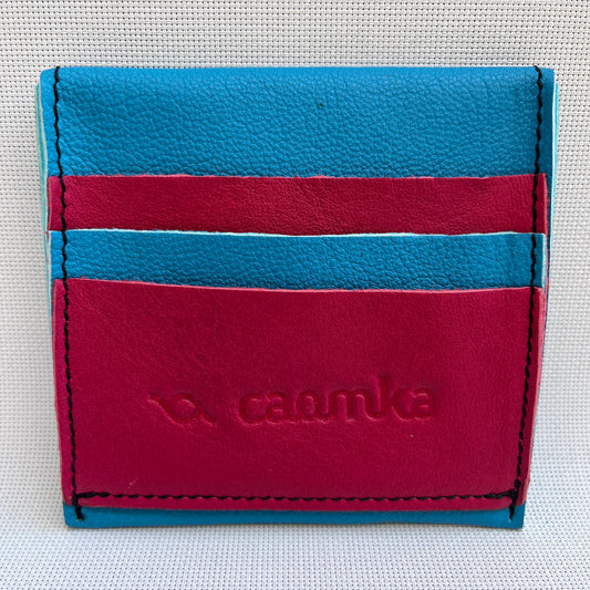 CAOMKA Coin Holder Natural BioCuir® Leather Exclusive Piece No. 12383