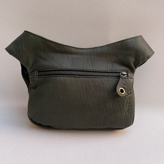 Classic Green & Old Gold Natural BioCuir® Leather Exclusive Part No. 10739