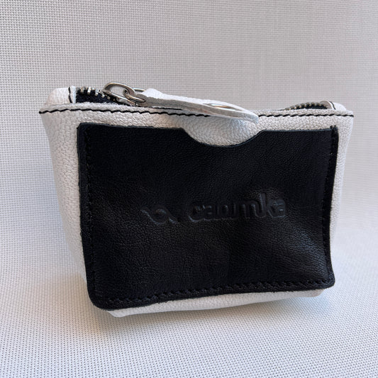 CAOMKA Wink Wallet Natural BioCuir® Leather Exclusive Piece No. 10754