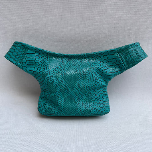 Mini Turquesa & Silver · Polipiel · Pieza Única Núm. 11663