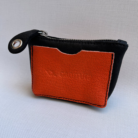 CAOMKA Wink Wallet Natural BioCuir® Leather Exclusive Piece No. 10757