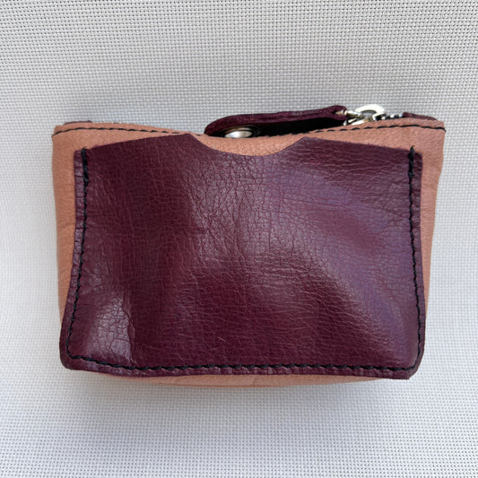 CAOMKA Wink Wallet Natural BioCuir® Leather Exclusive Piece No. 12430