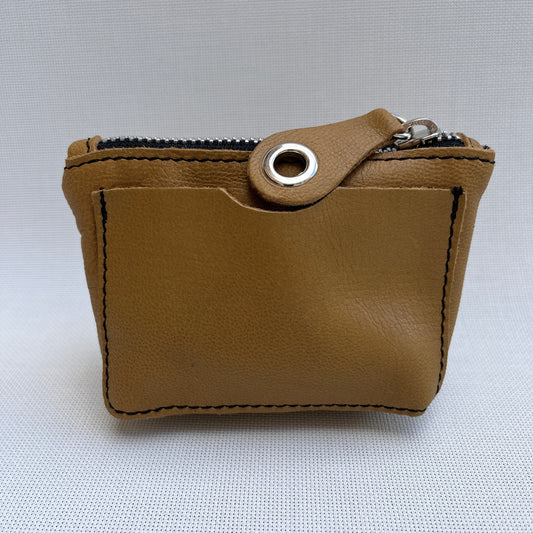 CAOMKA Wink Wallet Natural BioCuir® Leather Exclusive Item No. 12436