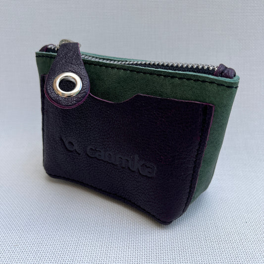 CAOMKA Wink Wallet Natural BioCuir® Leather Exclusive Item No. 12437