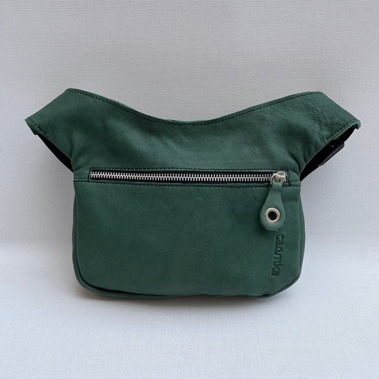 Premium Green Circles & Silver Natural BioCuir® Leather Exclusive Part No. 11590