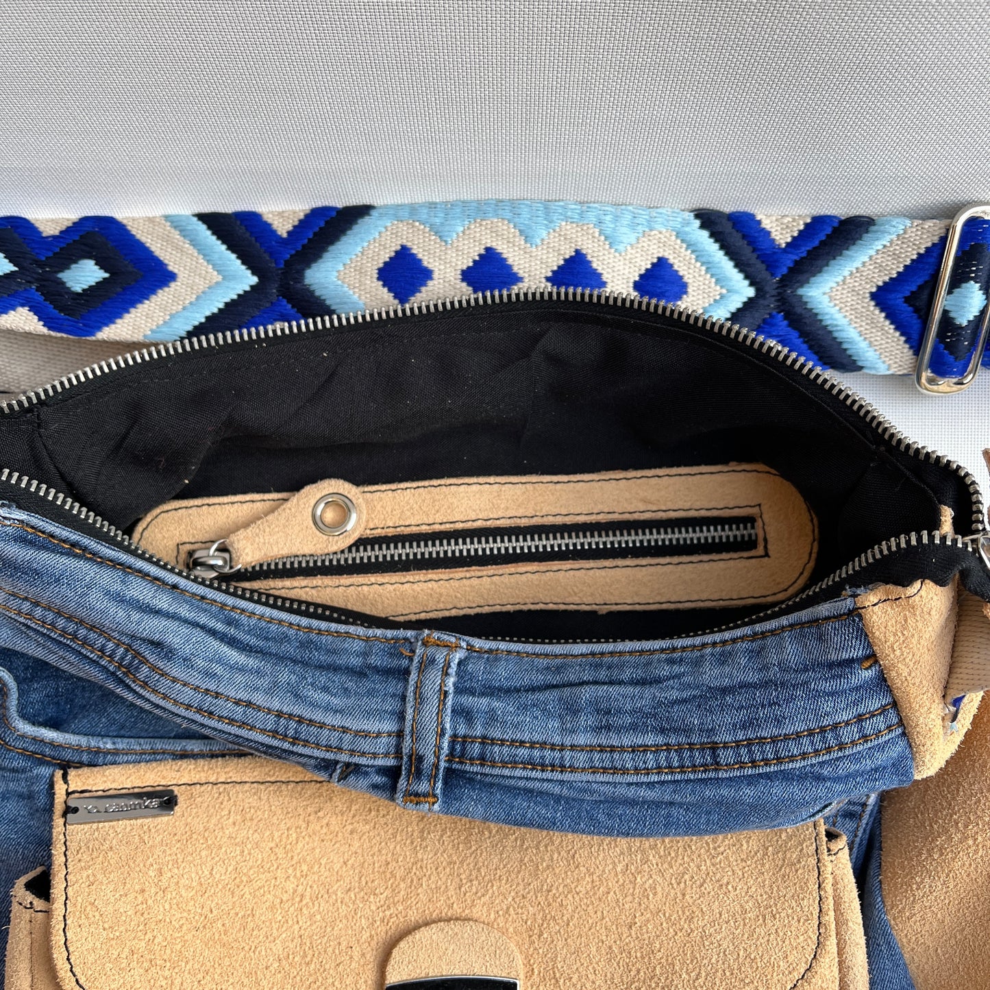 Caomka Tote Bag · Special Edition · BioCuir® Natural Leather · Unique Piece 10854