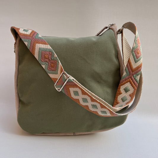 Caomka Tote Bag Special Edition BioCuir® Natural Leather Unique Piece 10851