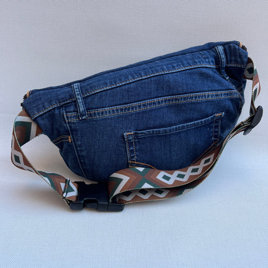 Maxi Retro Chic ♻️ Jeans Recycled ♻️ · Limited Edition · Unique Piece No. 13233