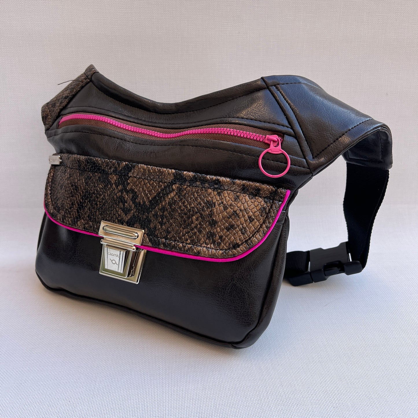 Special Brown & Animal Print Top · Pieza Exclusiva Núm. 13283