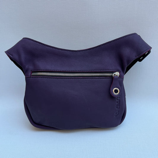 Classic Dark Purple Natural BioCuir® Leather Exclusive Part No. 11630