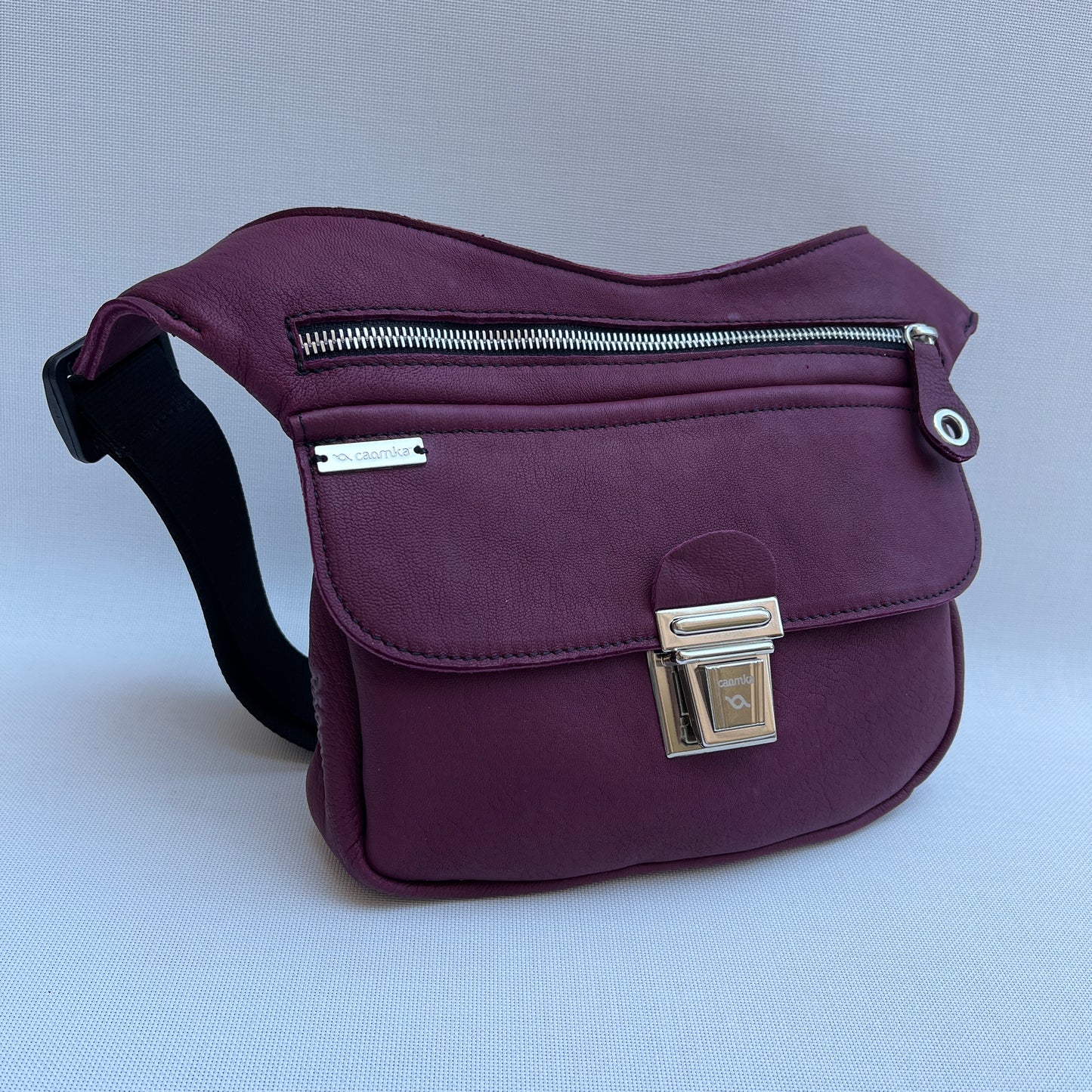 Classic Bordeaux Natural leather BioCuir® Exclusive Piece No. 11633