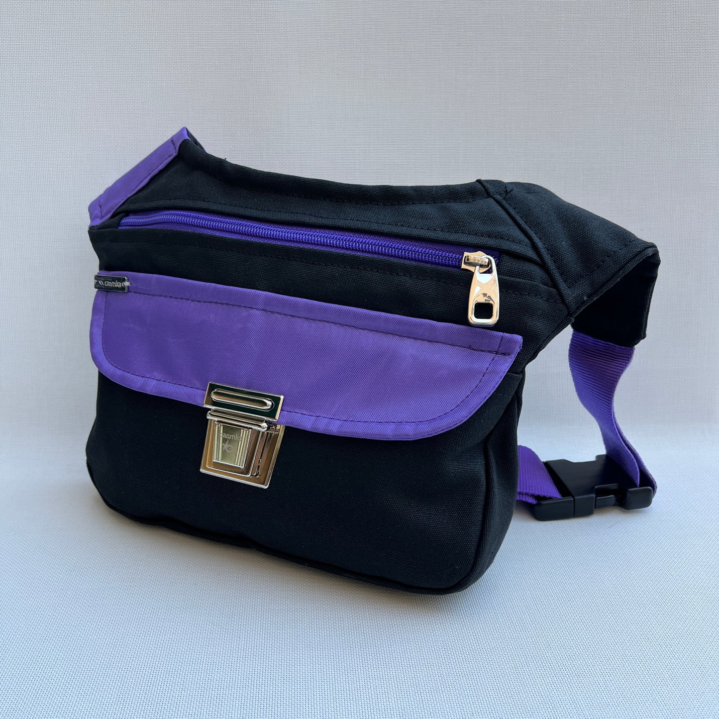 Special Black & Purple + Back pocket Unique Piece No. 12528