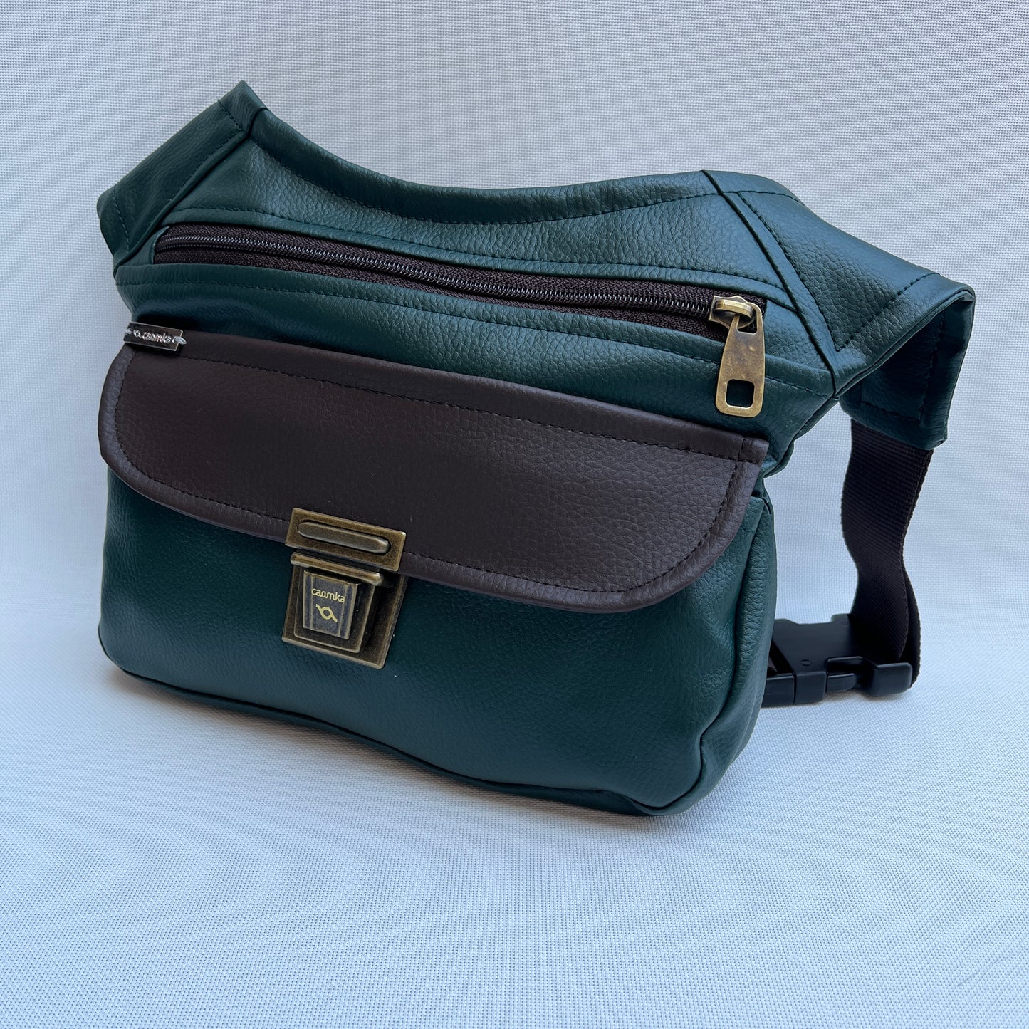 Special Green & Brown · Piel Vegana · Pieza Única Núm. 11654