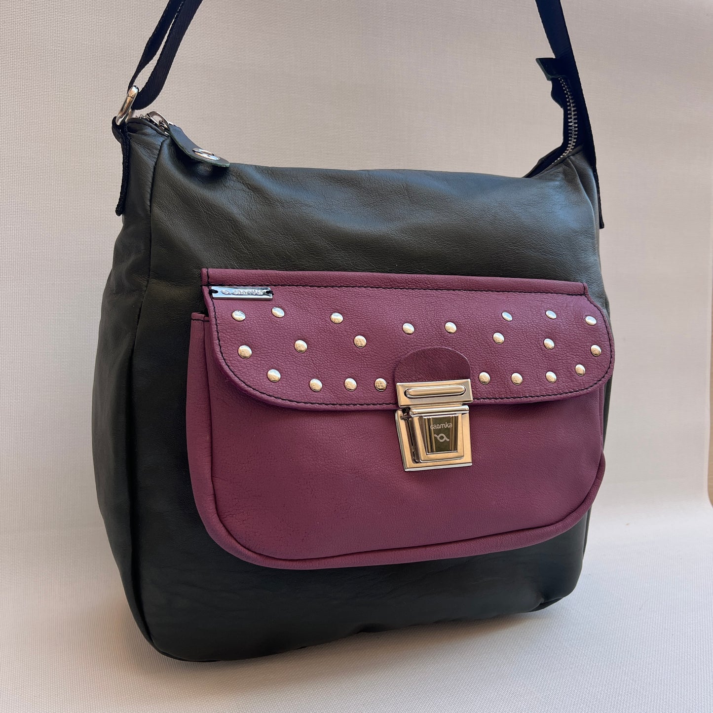 Caomka Tote Bag · Special Edition · BioCuir® natural leather · Unique Piece 12391