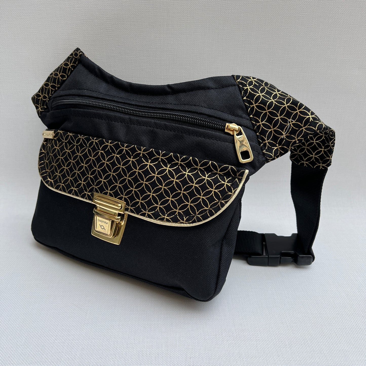 Special Elegant Black Golden · Waterproof · Unique Piece No. 11703