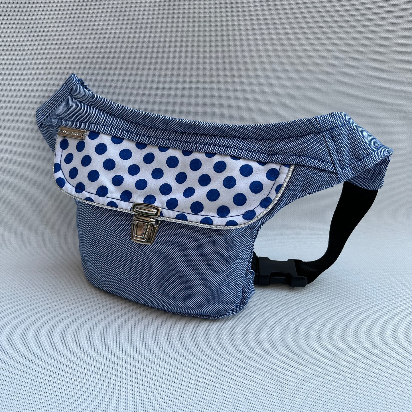 Mini Blue & Dots Unique Piece No. 11288