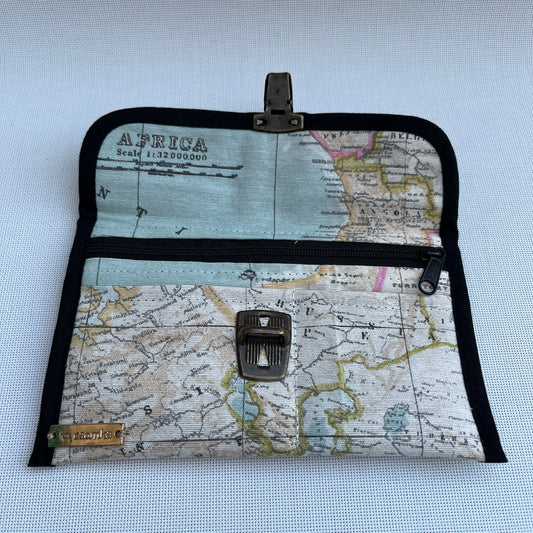 CAOMKA Flat Coin Purse Unique Piece No. 10874